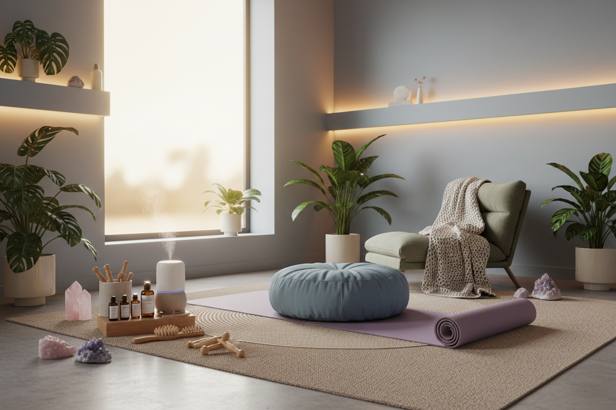 Relaxation et récupération après le travail.