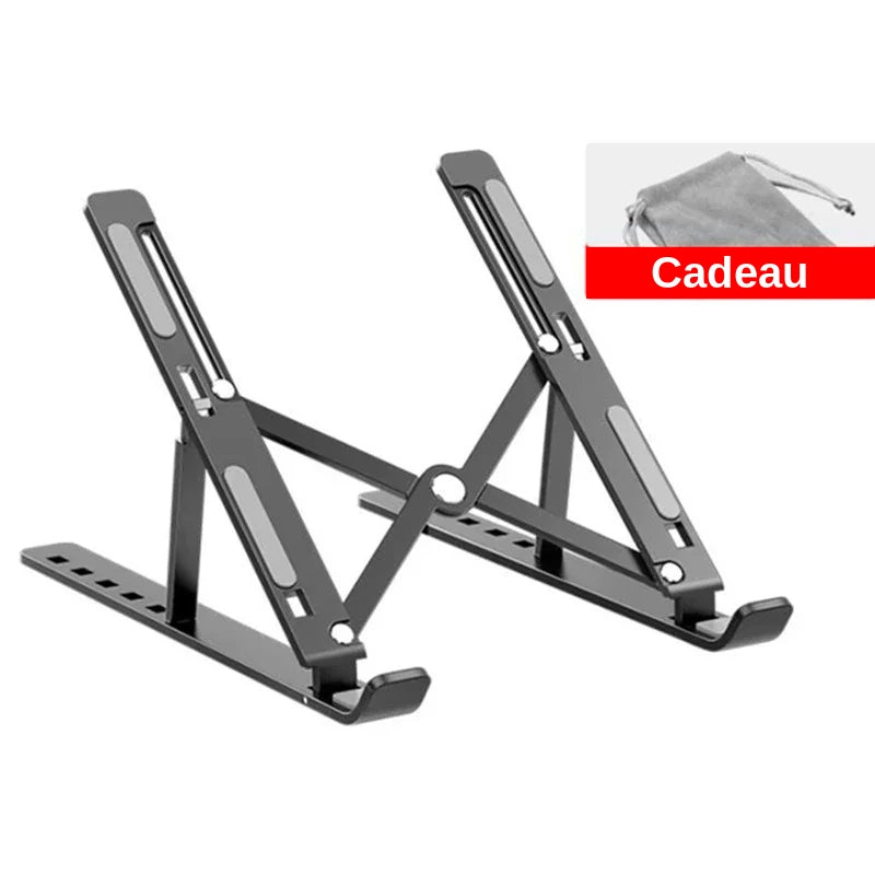 Support ordinateur portable gris cadeau