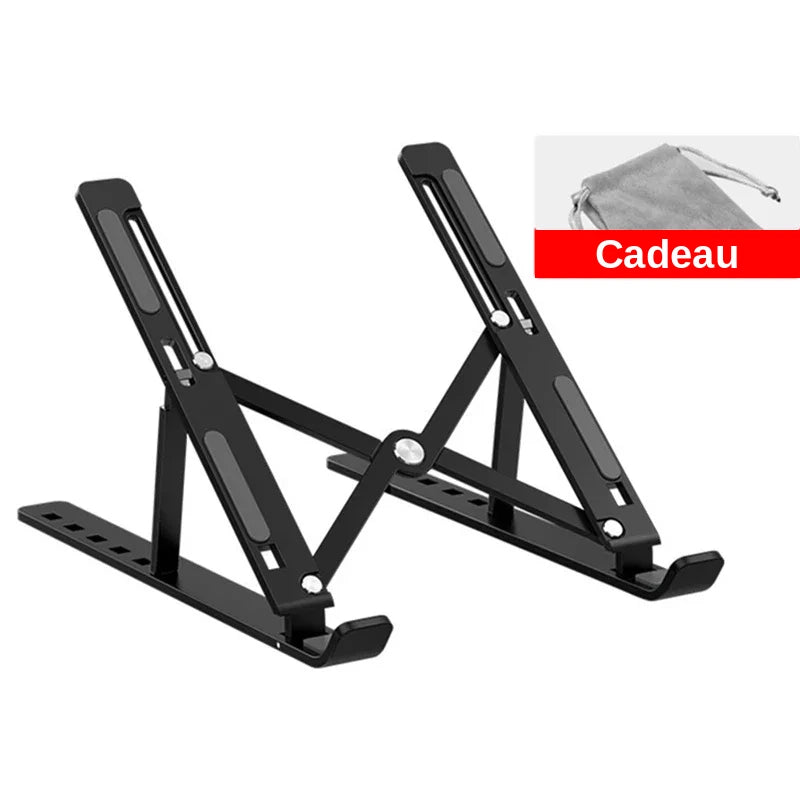 Support ordinateur portable noir cadeau